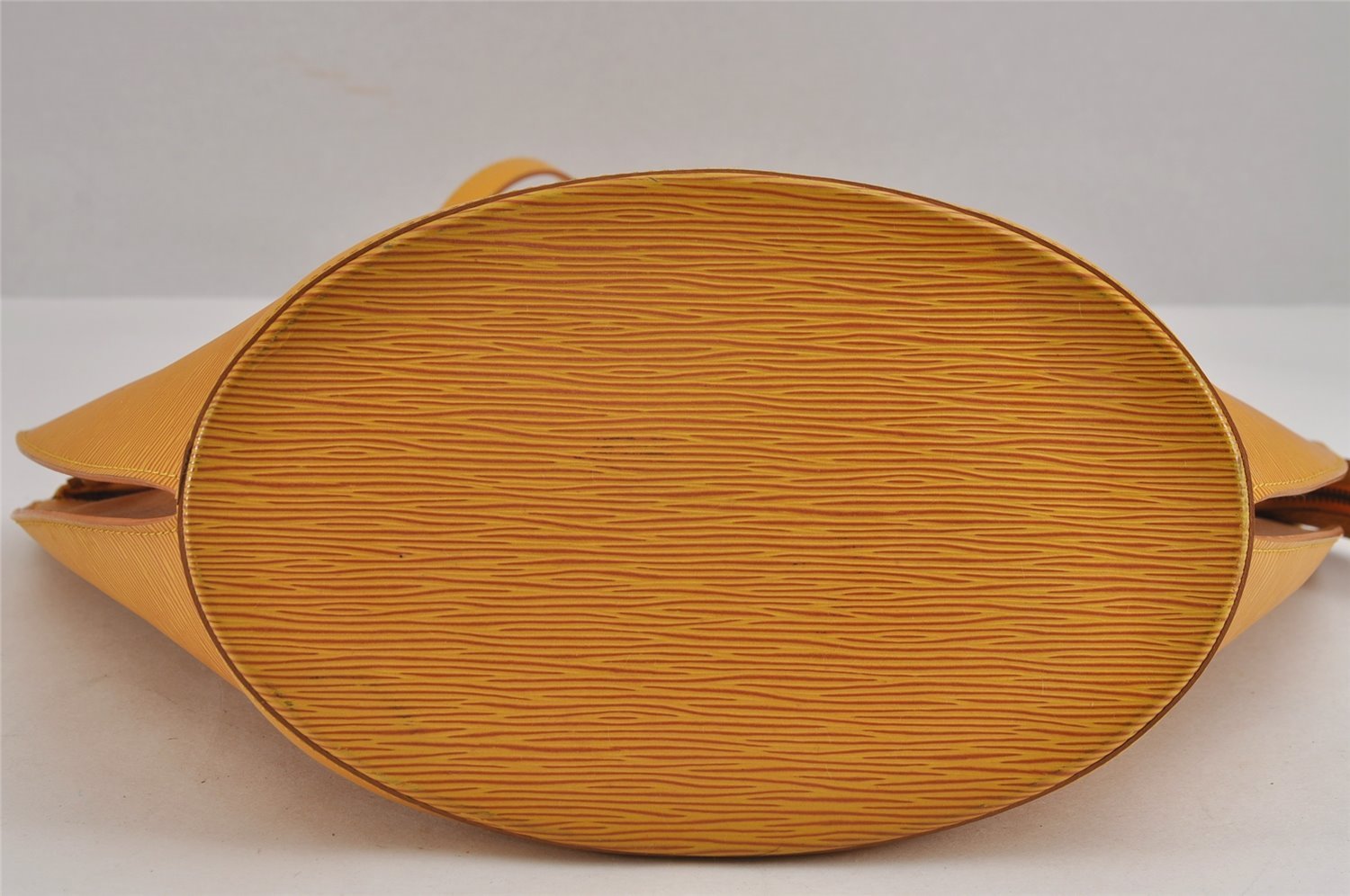 Auth Louis Vuitton Epi Saint Jacques Shopping Shoulder Bag M52269 Yellow 2356J
