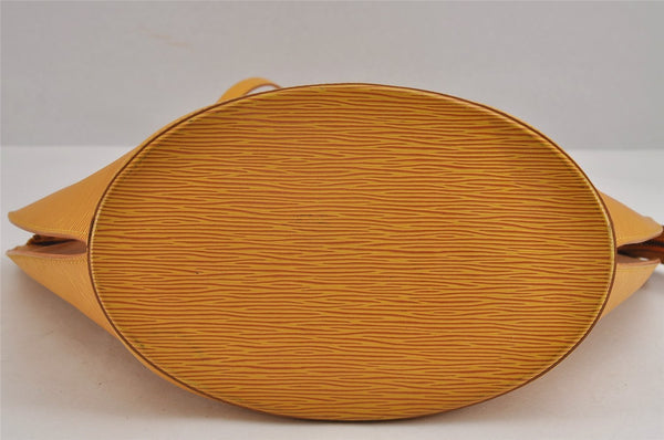 Auth Louis Vuitton Epi Saint Jacques Shopping Shoulder Bag M52269 Yellow 2356J