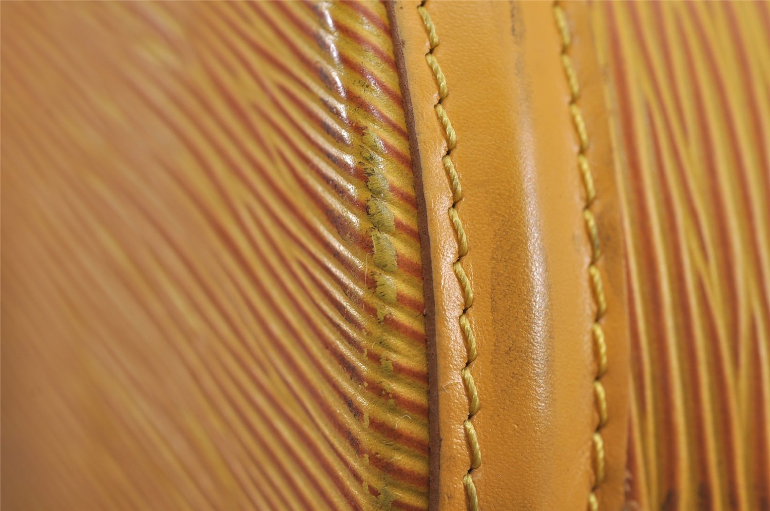 Auth Louis Vuitton Epi Saint Jacques Shopping Shoulder Bag M52269 Yellow 2356J