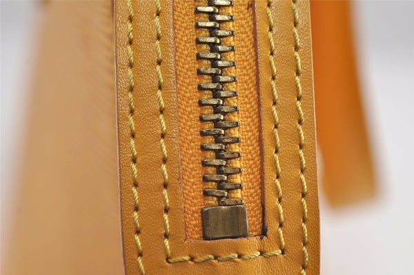 Auth Louis Vuitton Epi Saint Jacques Shopping Shoulder Bag M52269 Yellow 2356J