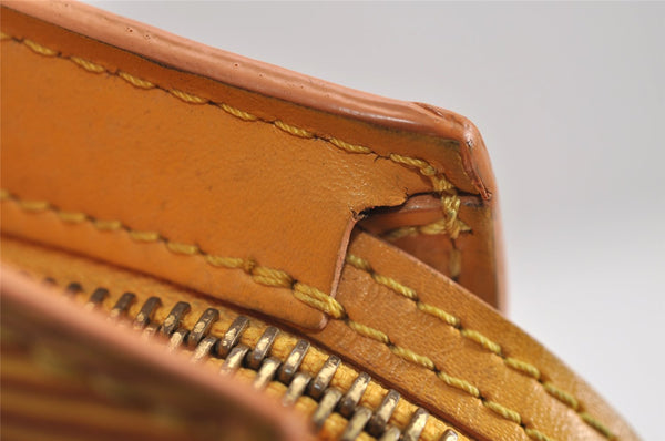 Auth Louis Vuitton Epi Saint Jacques Shopping Shoulder Bag M52269 Yellow 2356J