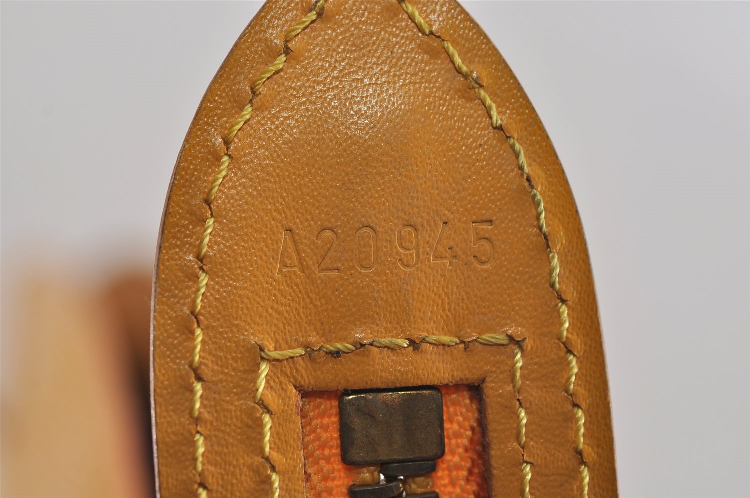 Auth Louis Vuitton Epi Saint Jacques Shopping Shoulder Bag M52269 Yellow 2356J