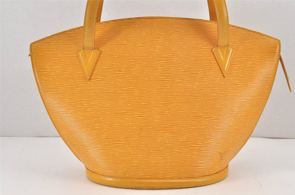 Auth Louis Vuitton Epi Saint Jacques Shopping Shoulder Bag M52269 Yellow 2356K