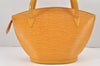 Auth Louis Vuitton Epi Saint Jacques Shopping Shoulder Bag M52269 Yellow 2356K