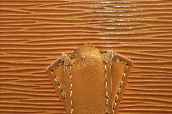 Auth Louis Vuitton Epi Saint Jacques Shopping Shoulder Bag M52269 Yellow 2356K