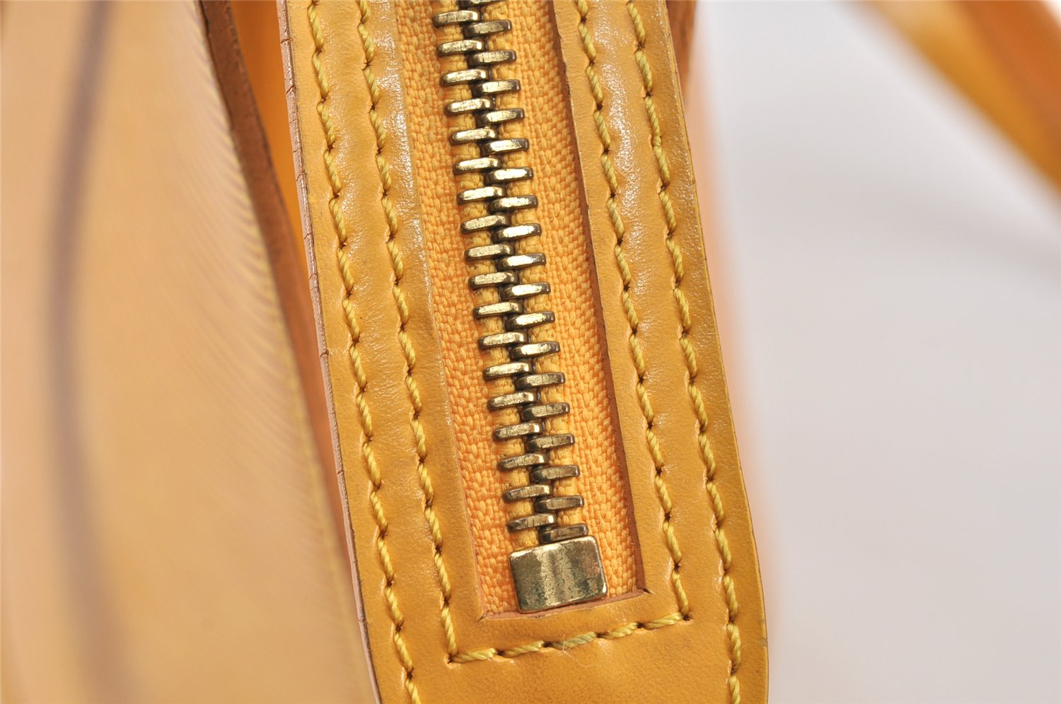 Auth Louis Vuitton Epi Saint Jacques Shopping Shoulder Bag M52269 Yellow 2356K