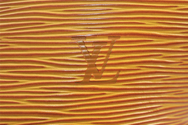 Auth Louis Vuitton Epi Saint Jacques Shopping Shoulder Bag M52269 Yellow 2356K