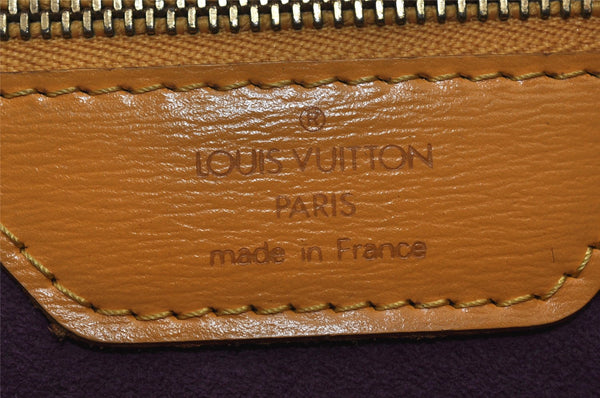 Auth Louis Vuitton Epi Saint Jacques Shopping Shoulder Bag M52269 Yellow 2356K