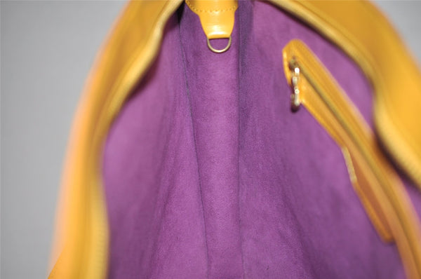 Auth Louis Vuitton Epi Saint Jacques Shopping Shoulder Bag M52269 Yellow 2356K