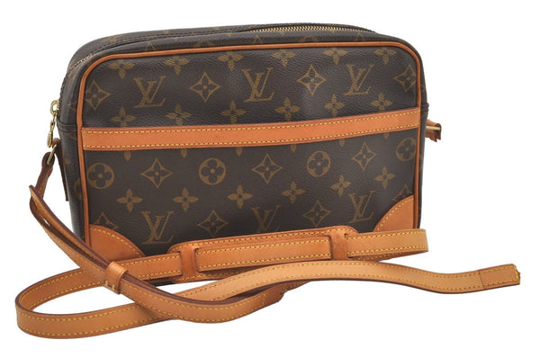 Authentic Louis Vuitton Monogram Trocadero 27 Shoulder Bag M51274 Junk 2357J