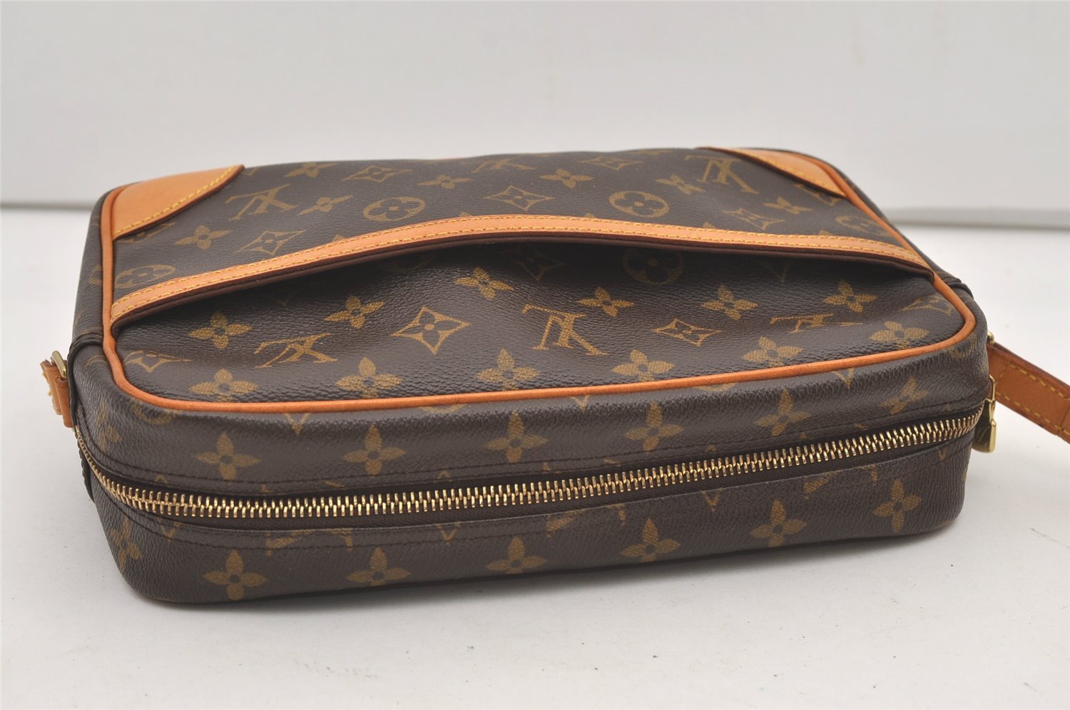 Authentic Louis Vuitton Monogram Trocadero 27 Shoulder Bag M51274 Junk 2357J