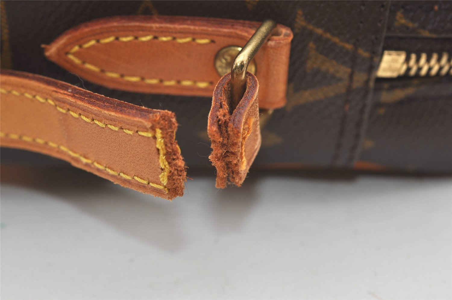 Authentic Louis Vuitton Monogram Trocadero 27 Shoulder Bag M51274 Junk 2357J