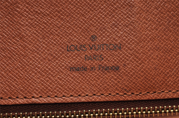 Authentic Louis Vuitton Monogram Saint Cloud GM M51242 Shoulder Cross Bag 2358I