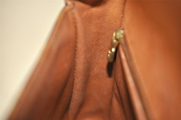 Authentic Louis Vuitton Monogram Saint Cloud GM M51242 Shoulder Cross Bag 2358I