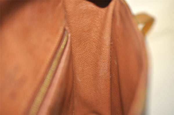 Authentic Louis Vuitton Monogram Saint Cloud GM M51242 Shoulder Cross Bag 2358I