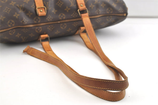 Authentic Louis Vuitton Monogram Flanerie 45 Shoulder Bag M51115 LV Junk 2358K