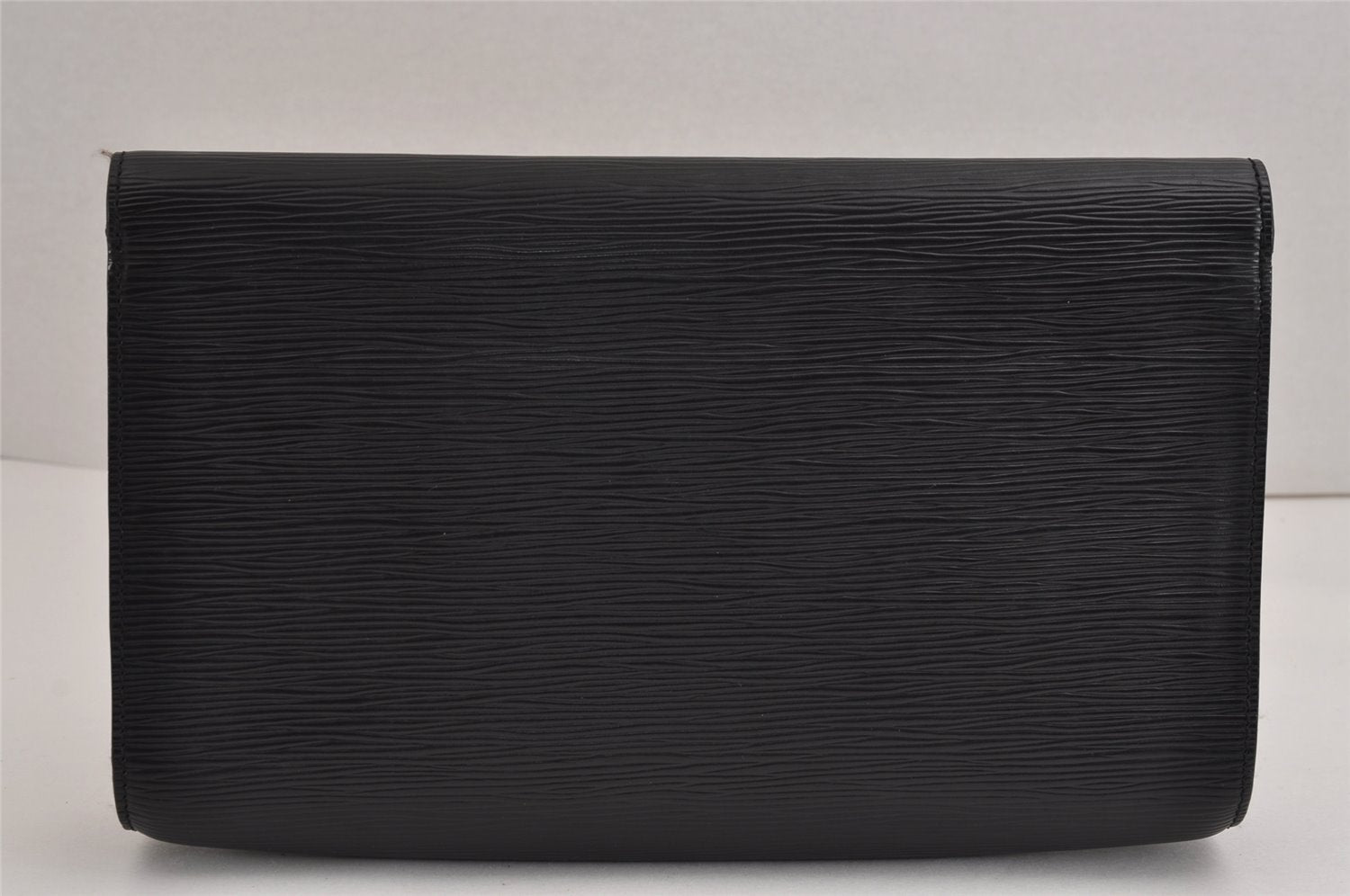 Authentic Louis Vuitton Epi Chaillot Clutch Hand Bag Black M52542 LV 2359J