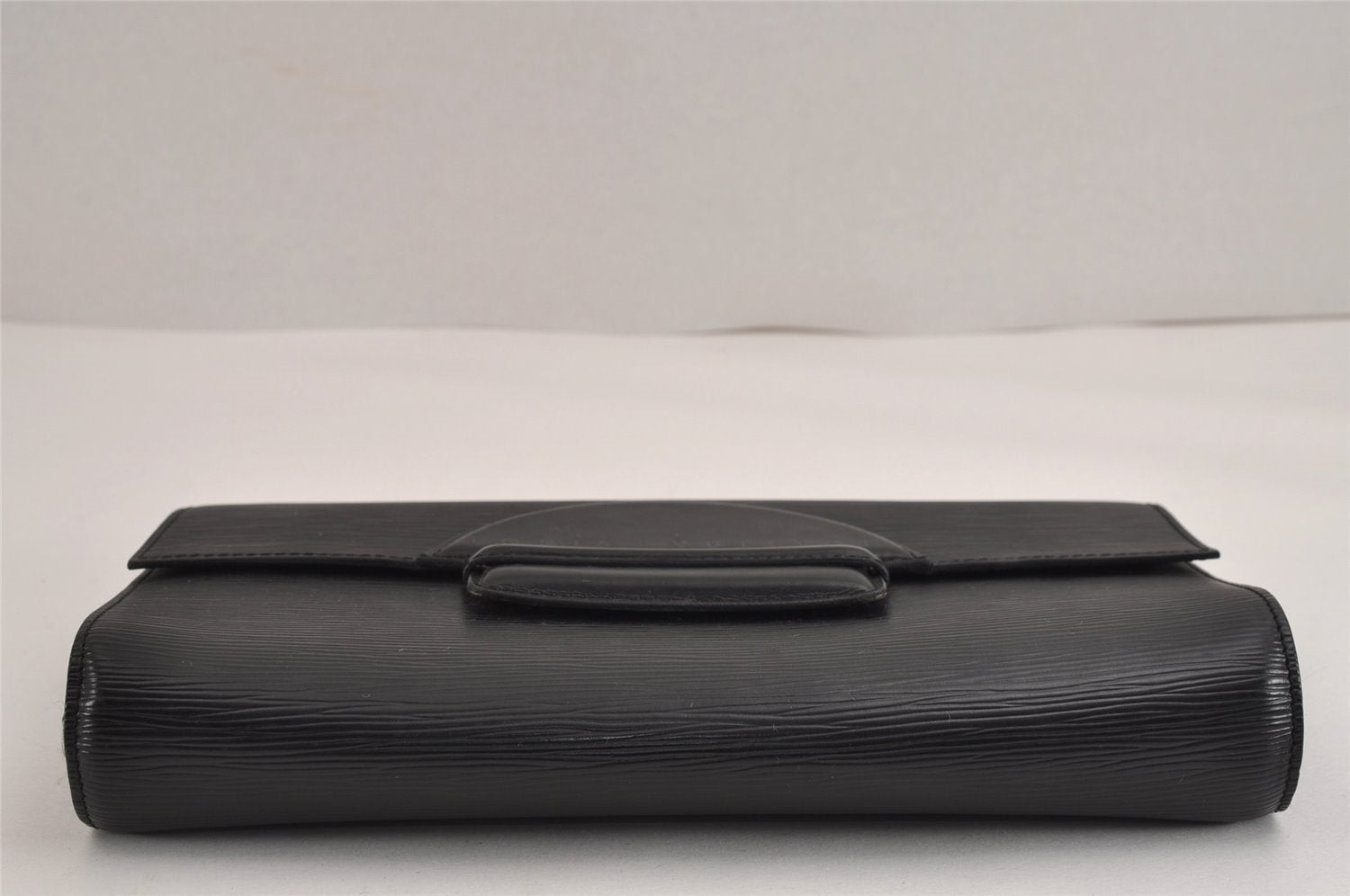 Authentic Louis Vuitton Epi Chaillot Clutch Hand Bag Black M52542 LV 2359J