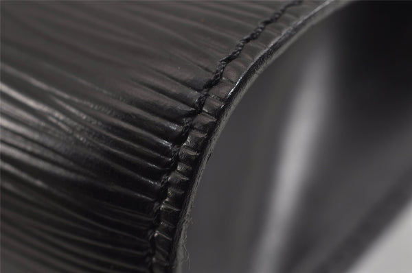 Authentic Louis Vuitton Epi Chaillot Clutch Hand Bag Black M52542 LV 2359J