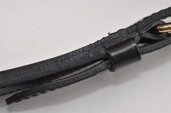 Authentic Louis Vuitton Epi Petit Noe Bi-color Blue x Black Drawstring Bag 2360J