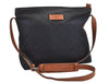 Authentic GUCCI Shoulder Cross Body Bag Purse GG Nylon Leather 314529 Navy 2360K