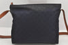 Authentic GUCCI Shoulder Cross Body Bag Purse GG Nylon Leather 314529 Navy 2360K