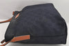 Authentic GUCCI Shoulder Cross Body Bag Purse GG Nylon Leather 314529 Navy 2360K