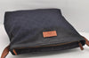 Authentic GUCCI Shoulder Cross Body Bag Purse GG Nylon Leather 314529 Navy 2360K