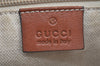 Authentic GUCCI Shoulder Cross Body Bag Purse GG Nylon Leather 314529 Navy 2360K