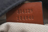 Authentic GUCCI Shoulder Cross Body Bag Purse GG Nylon Leather 314529 Navy 2360K