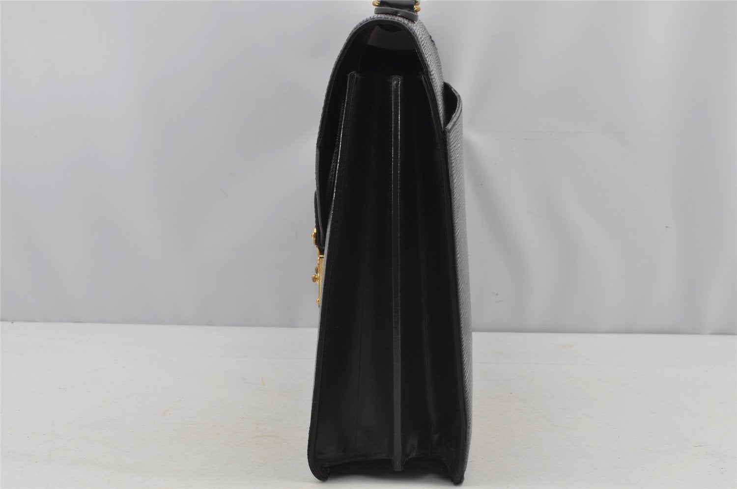 Auth Louis Vuitton Epi Serviette Conseiller Briefcase Black M54422 Junk 2361J