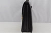 Auth Louis Vuitton Epi Serviette Conseiller Briefcase Black M54422 Junk 2361J
