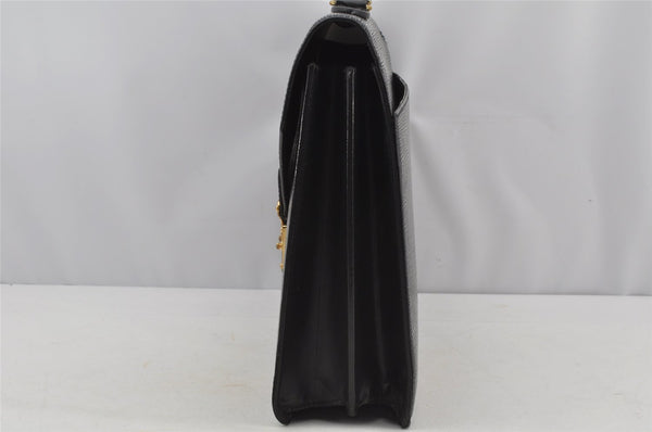 Auth Louis Vuitton Epi Serviette Conseiller Briefcase Black M54422 Junk 2361J