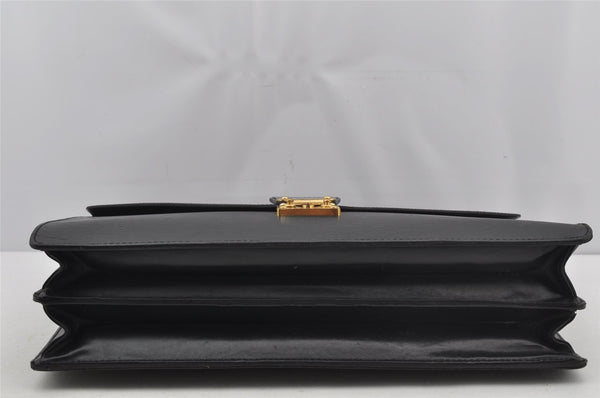 Auth Louis Vuitton Epi Serviette Conseiller Briefcase Black M54422 Junk 2361J