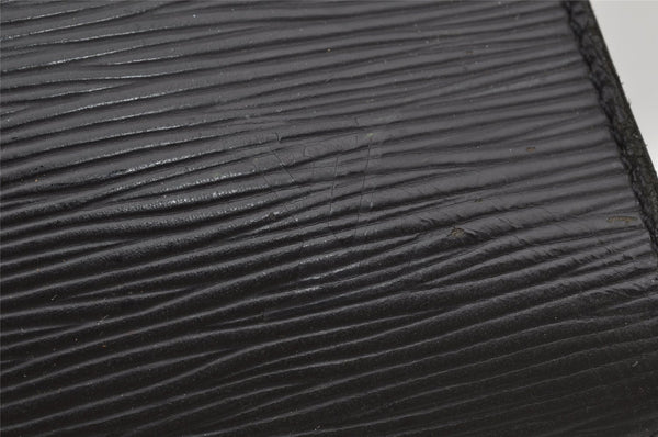 Auth Louis Vuitton Epi Serviette Conseiller Briefcase Black M54422 Junk 2361J