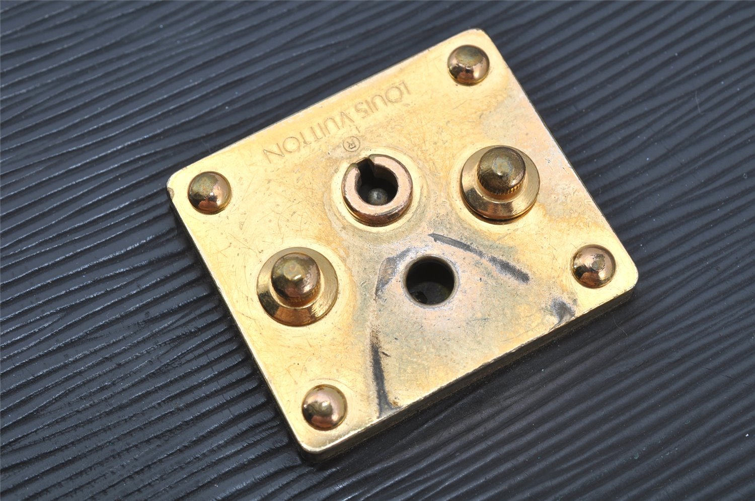 Auth Louis Vuitton Epi Serviette Conseiller Briefcase Black M54422 Junk 2361J