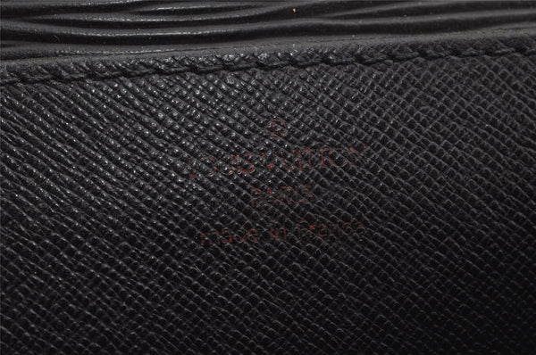 Auth Louis Vuitton Epi Serviette Conseiller Briefcase Black M54422 Junk 2361J