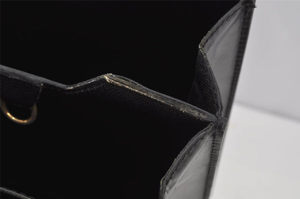 Auth Louis Vuitton Epi Serviette Conseiller Briefcase Black M54422 Junk 2361J