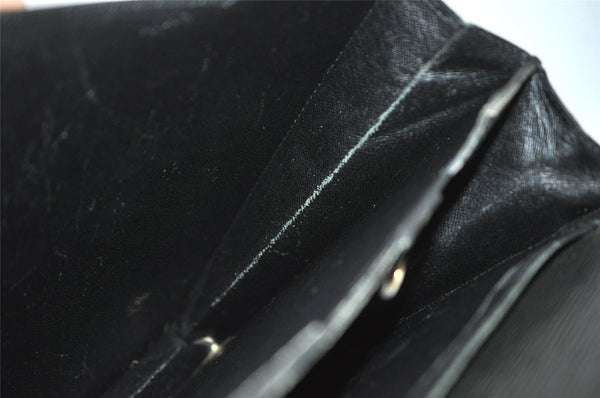 Auth Louis Vuitton Epi Serviette Conseiller Briefcase Black M54422 Junk 2361J