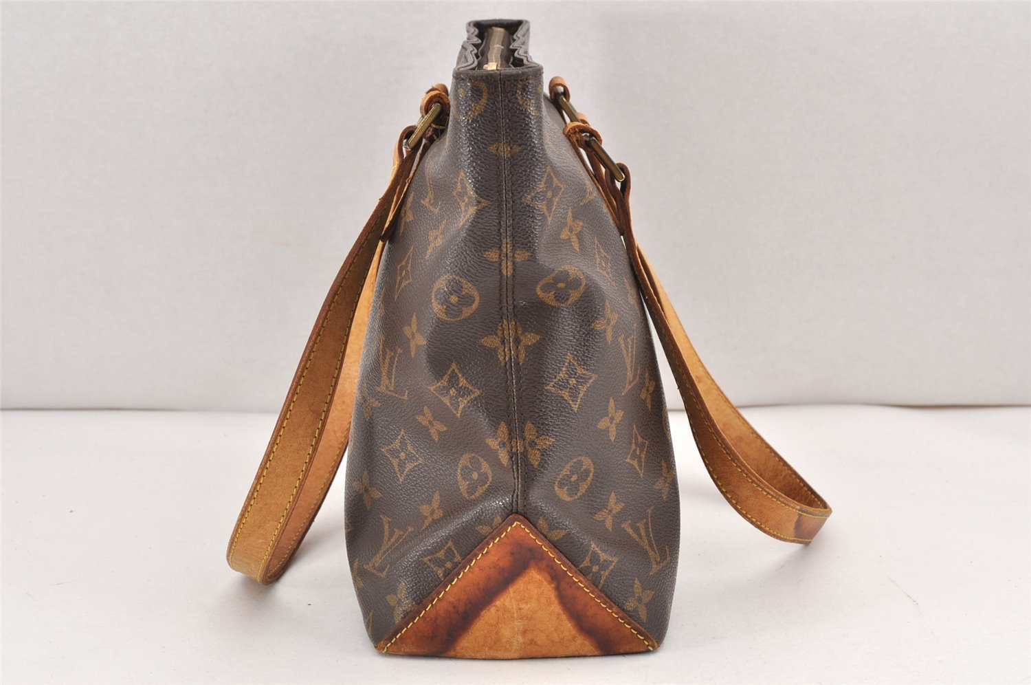 Authentic Louis Vuitton Monogram Cabas Piano Shoulder Tote Bag M51148 LV 2361K