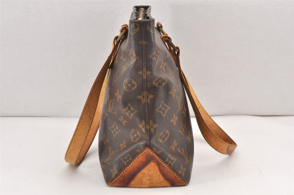 Authentic Louis Vuitton Monogram Cabas Piano Shoulder Tote Bag M51148 LV 2361K
