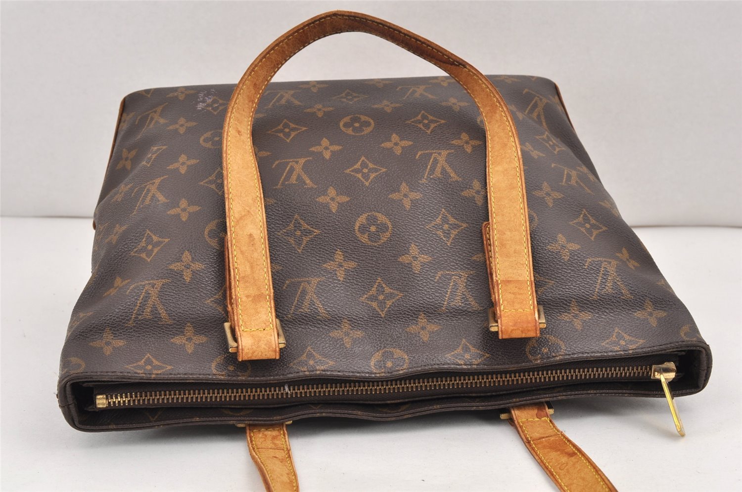 Authentic Louis Vuitton Monogram Cabas Piano Shoulder Tote Bag M51148 LV 2361K
