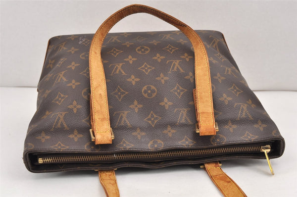 Authentic Louis Vuitton Monogram Cabas Piano Shoulder Tote Bag M51148 LV 2361K