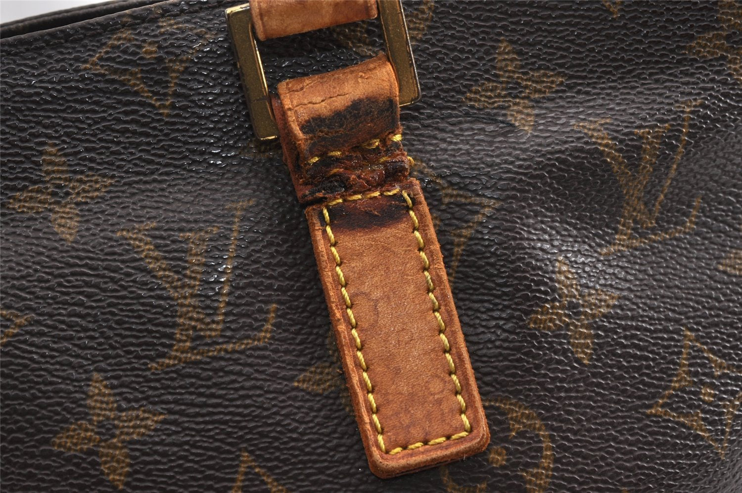 Authentic Louis Vuitton Monogram Cabas Piano Shoulder Tote Bag M51148 LV 2361K