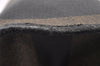 Authentic FENDI Pequin Clutch Hand Bag Purse PVC Leather Brown Black Junk 2362I