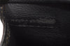 Authentic FENDI Pequin Clutch Hand Bag Purse PVC Leather Brown Black Junk 2362I