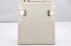 Authentic GUCCI Vintage Shoulder Hand Bag Purse Leather White Junk 2362K
