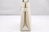 Authentic GUCCI Vintage Shoulder Hand Bag Purse Leather White Junk 2362K