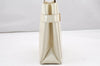 Authentic GUCCI Vintage Shoulder Hand Bag Purse Leather White Junk 2362K