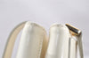Authentic GUCCI Vintage Shoulder Hand Bag Purse Leather White Junk 2362K